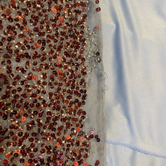 Mac Duggal blue ombré size 14 gown - Picture 7 of 8